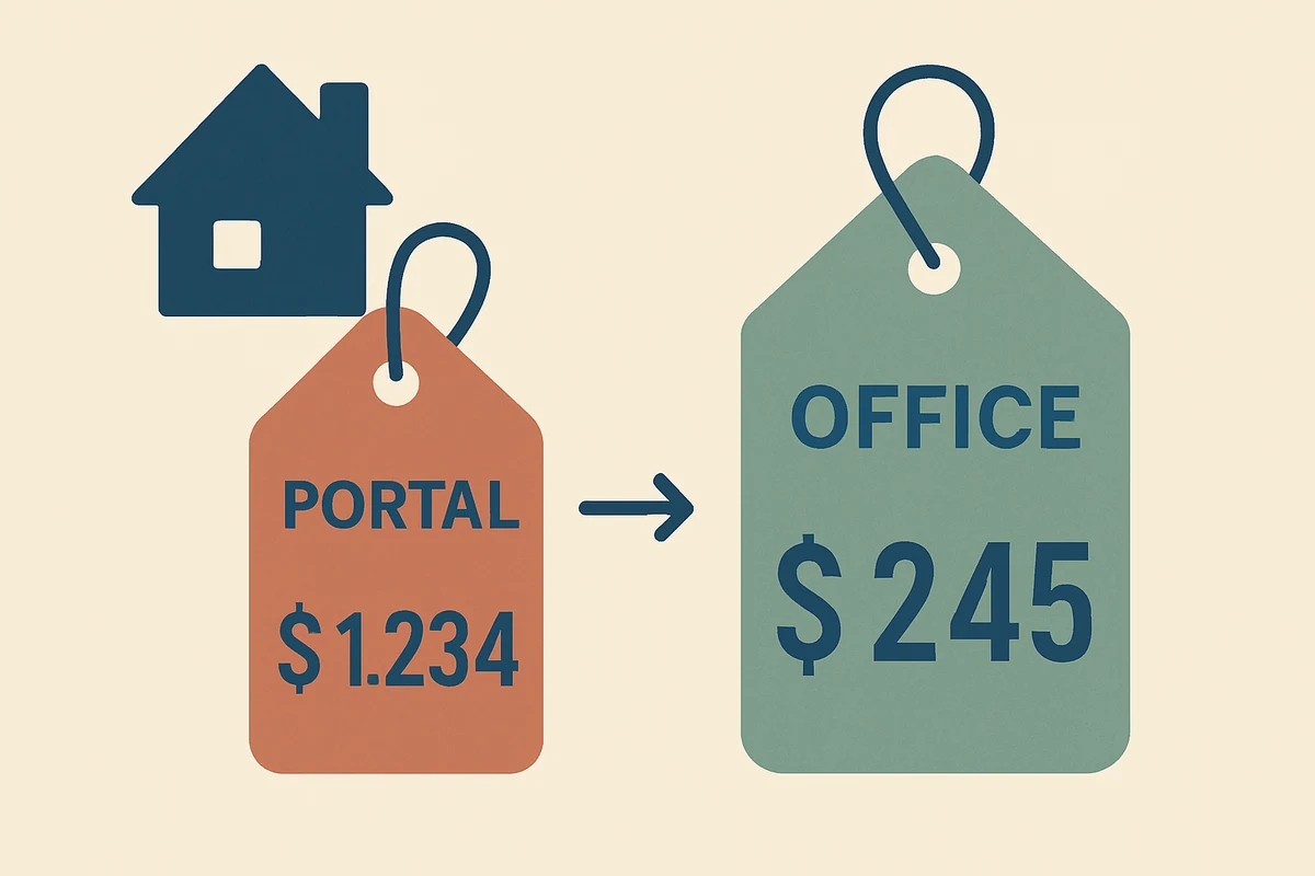 Portal data mismatch visual for Amberstone Ventara