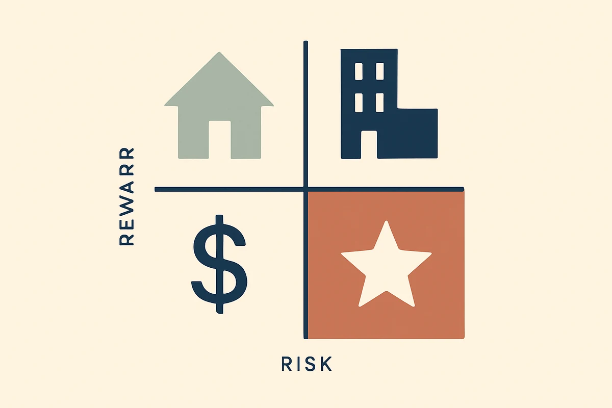 Risk reward visual for Amberstone Ventara